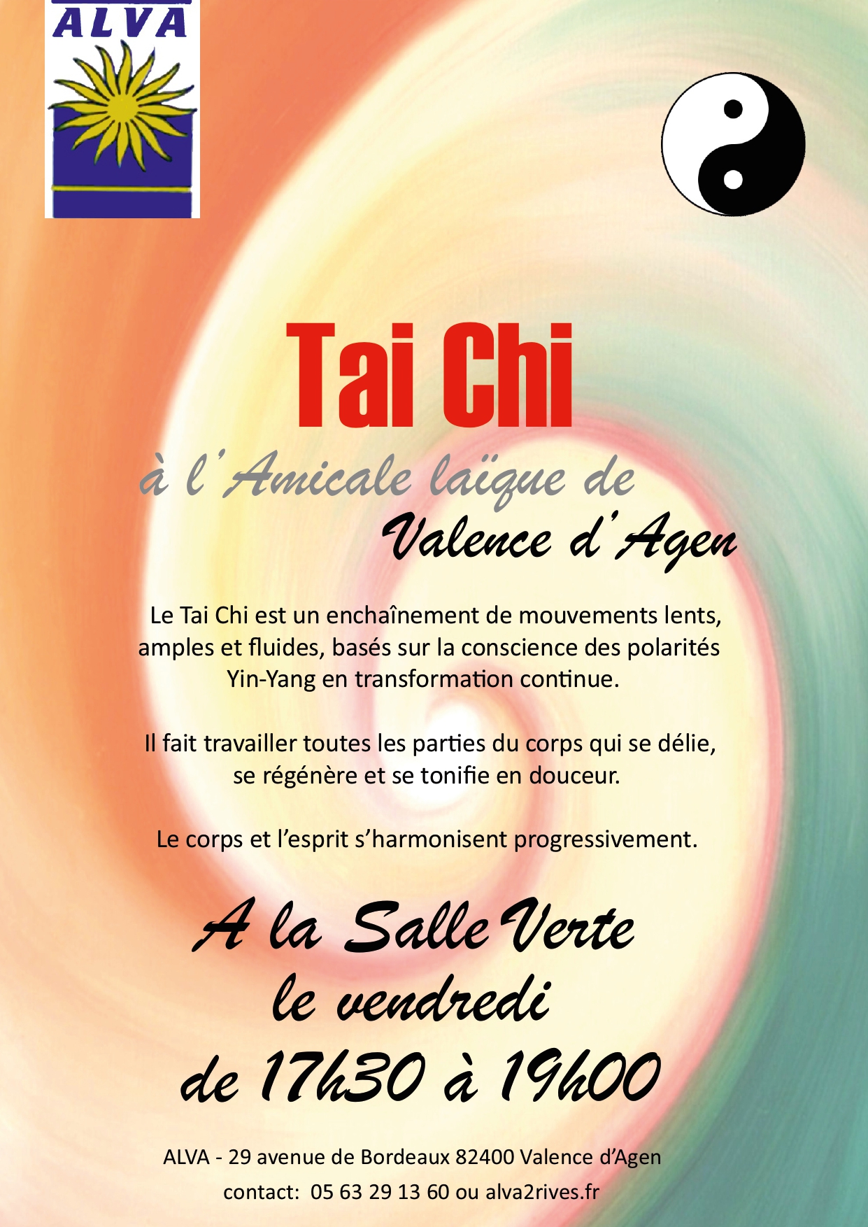 flyer Tai Chi Alva 2022